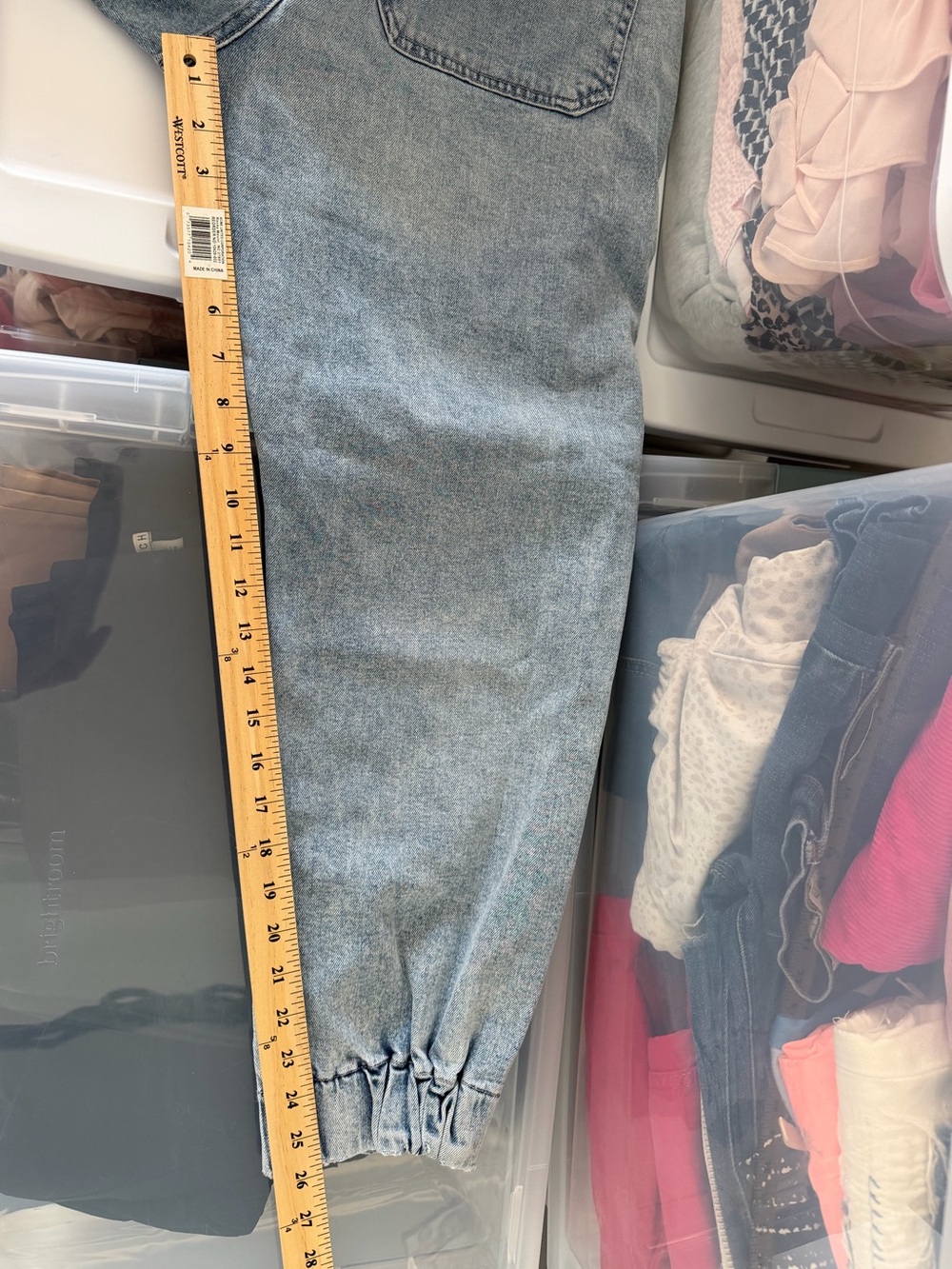 DL1961 Vintage Laura Super Light High Rise Jogger Jean 29 NWT - Picture 11 of 11